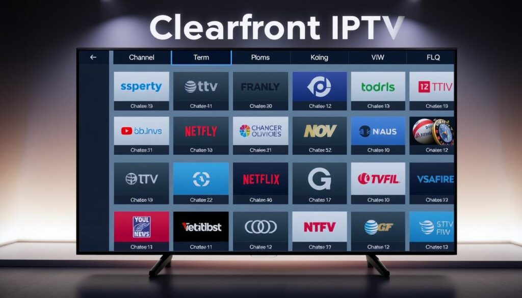 Clearfront IPTV Channel Lineup