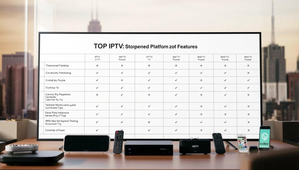 IPTV Service Features Comparison
