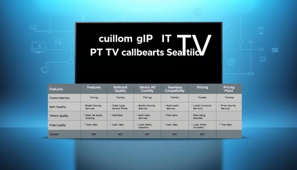 IPTV Streaming Features Comparison