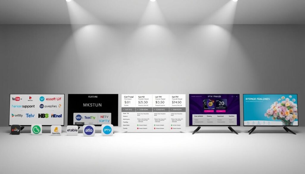 IPTV Streaming Free Trial Comparison