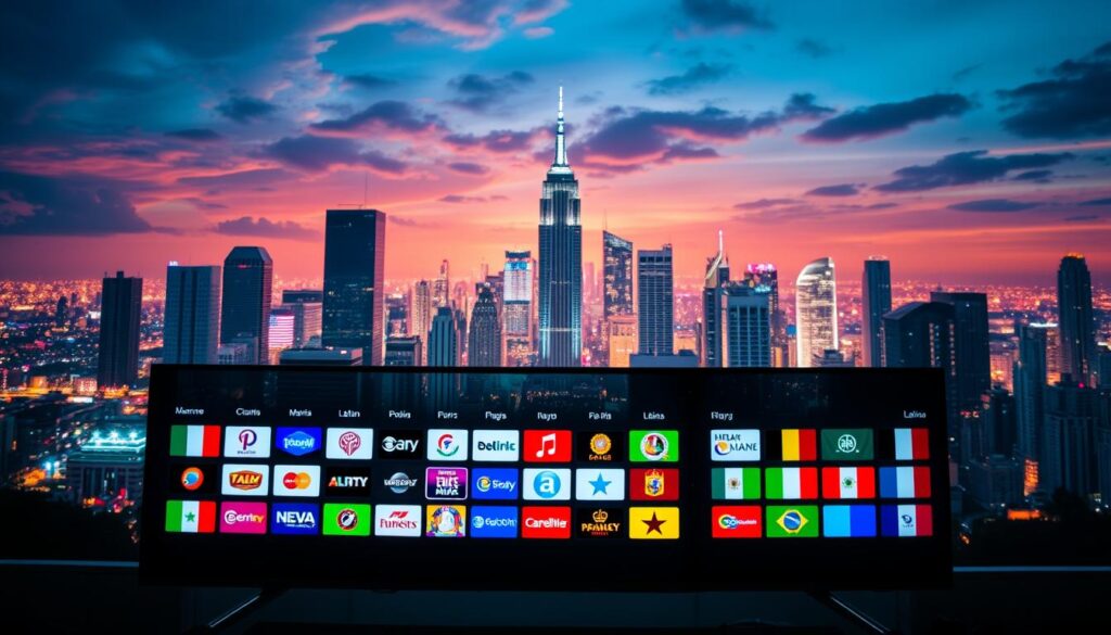 IPTV player Latino Lista