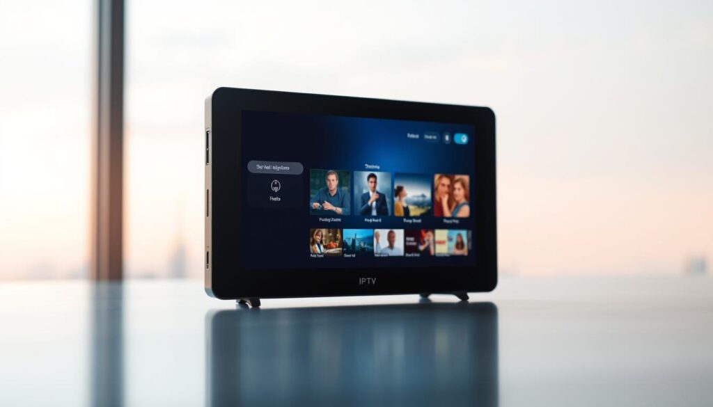 IPTV with TV guide