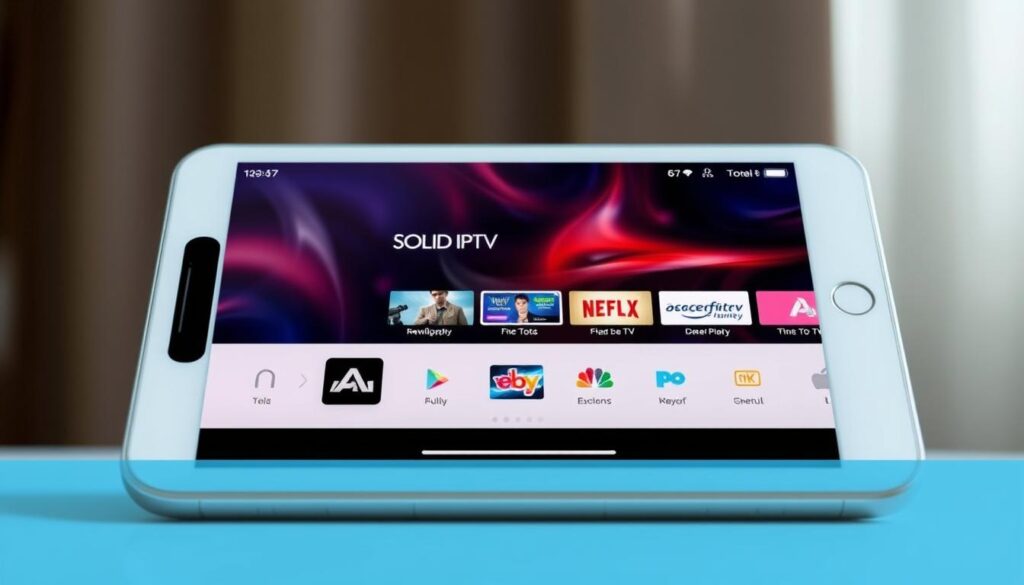 SOLID IPTV streaming on iOS