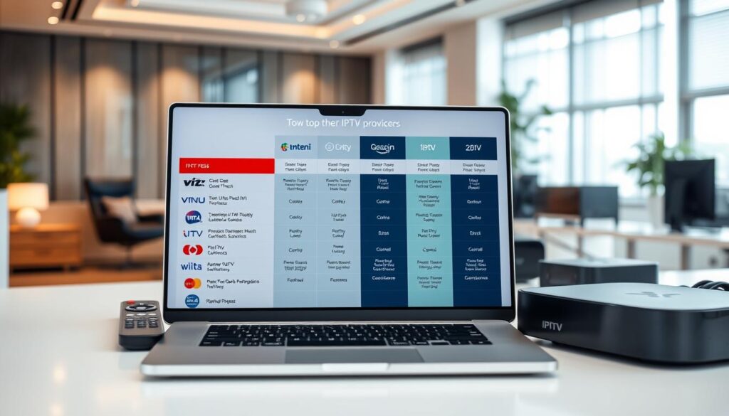 Top IPTV Providers Comparison