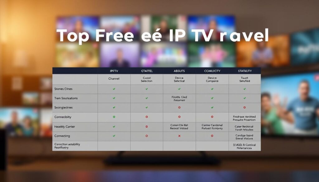 Top IPTV Providers Comparison