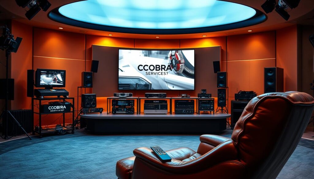 Cobra Services TV Entertainment Experience