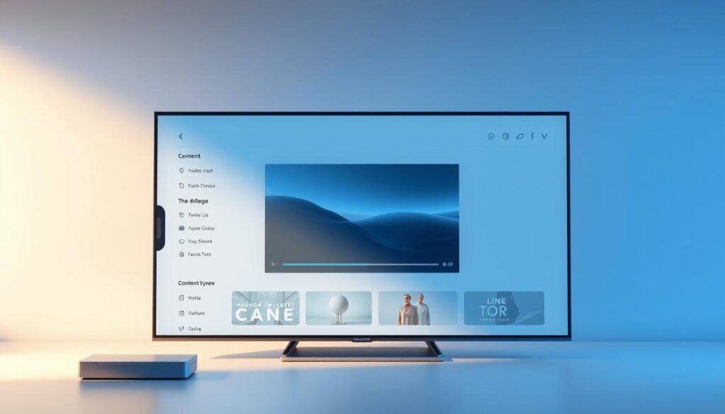 Eternal TV App Interface