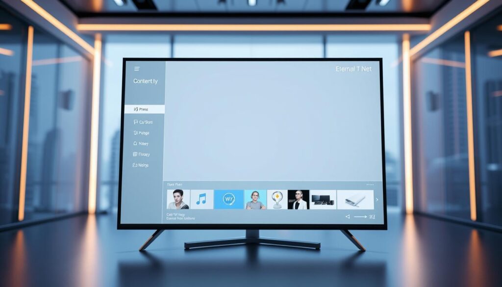 Eternal TV Net User Interface