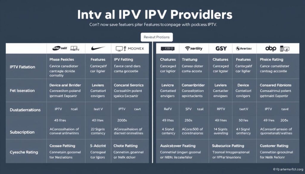 IPTV Provider Comparison Guide
