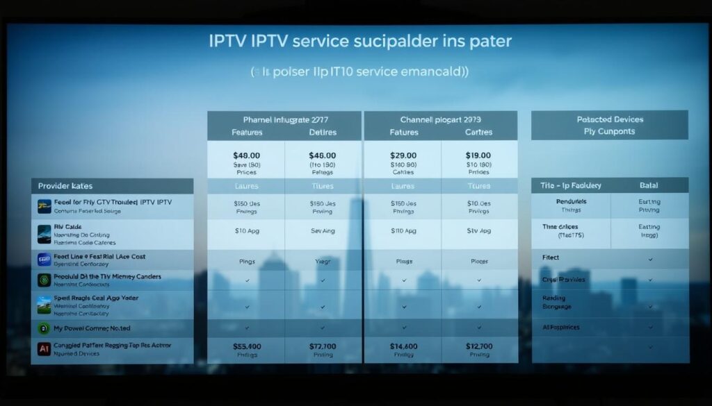 IPTV Providers Comparison