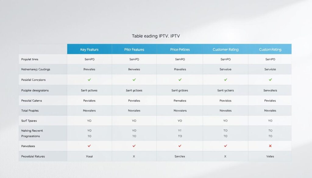 IPTV Providers Comparison