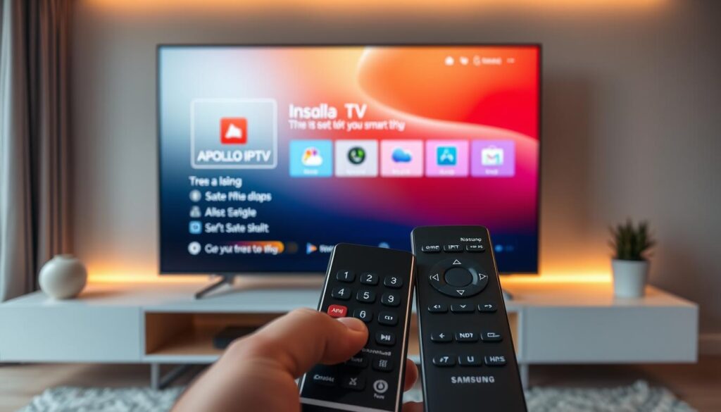 Installing Apollo IPTV on Samsung TV