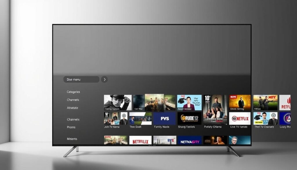 Shack IPTV User Interface