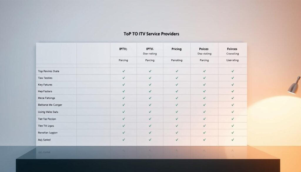 Top IPTV Providers Comparison