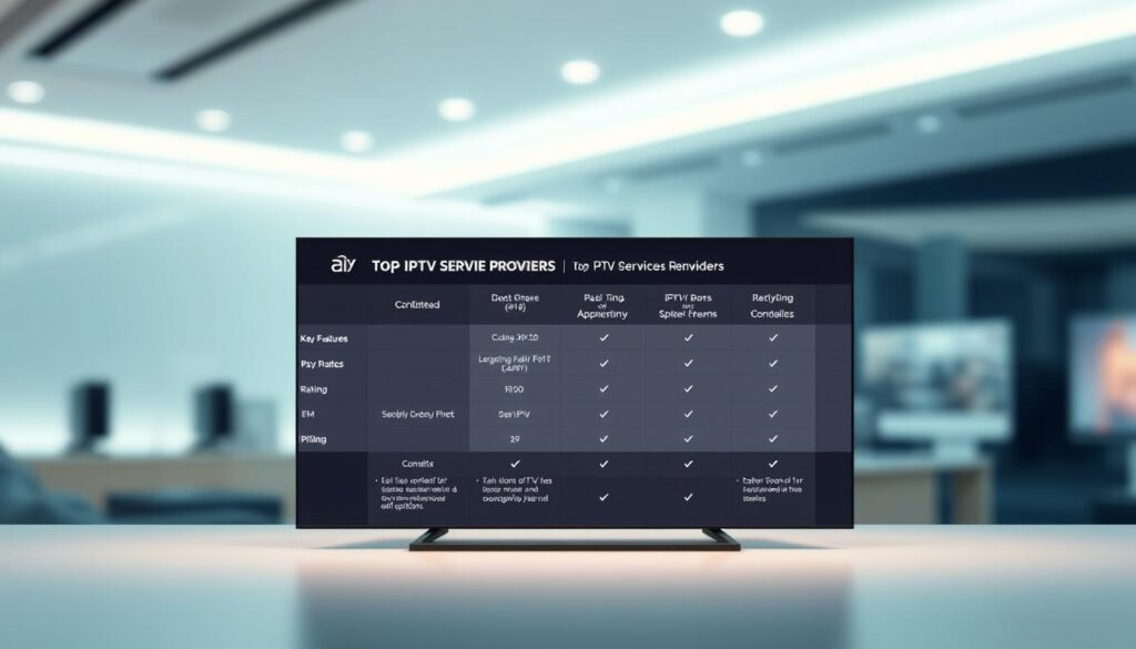 Top IPTV Providers Comparison