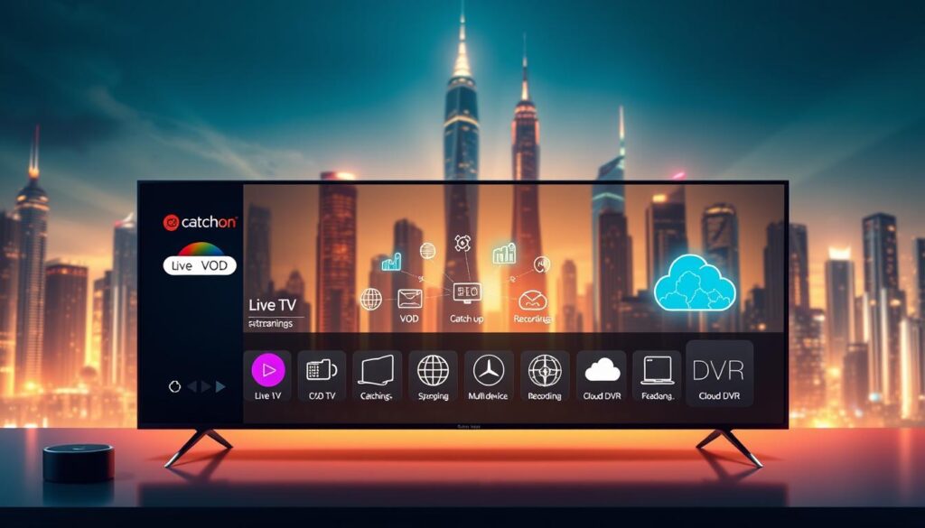 Catchon IPTV Streaming Features