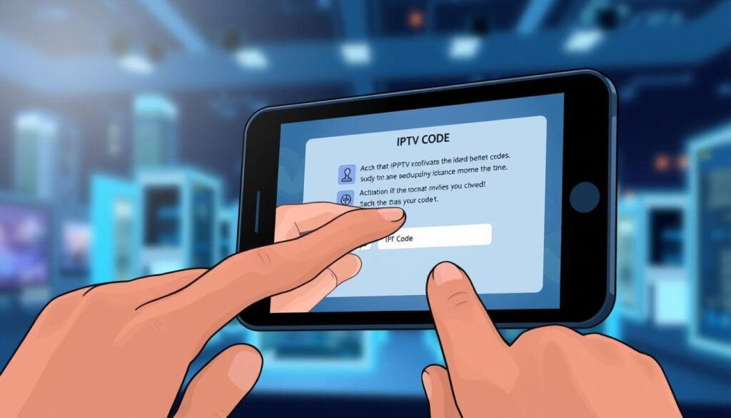 IPTV Code Activation Process