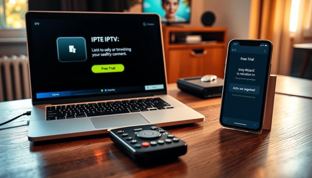 IPTV Free Trial Setup