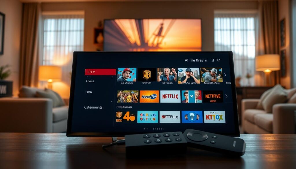 IPTV Streaming Features for Fire TV