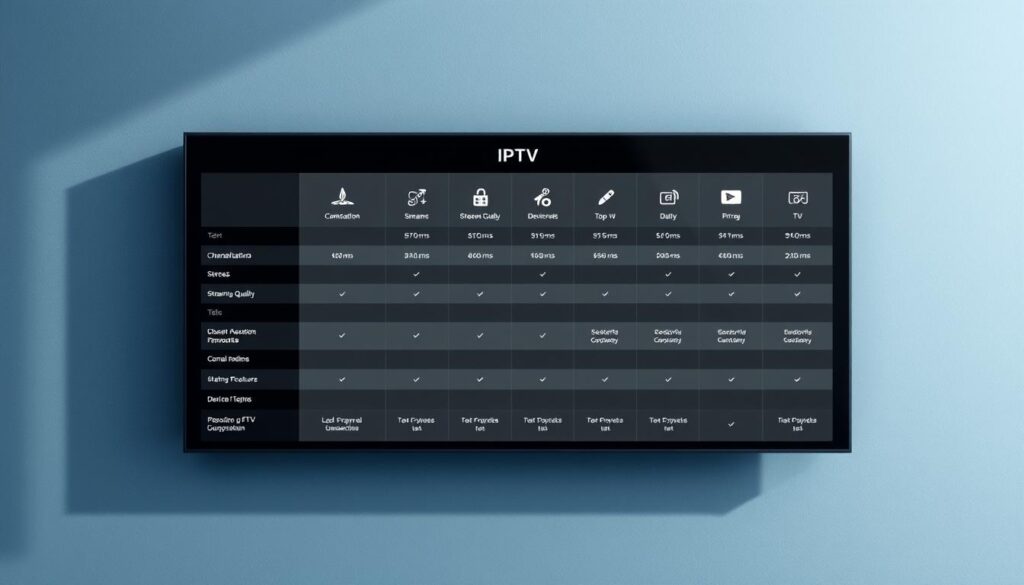 IPTV Streaming Providers Comparison