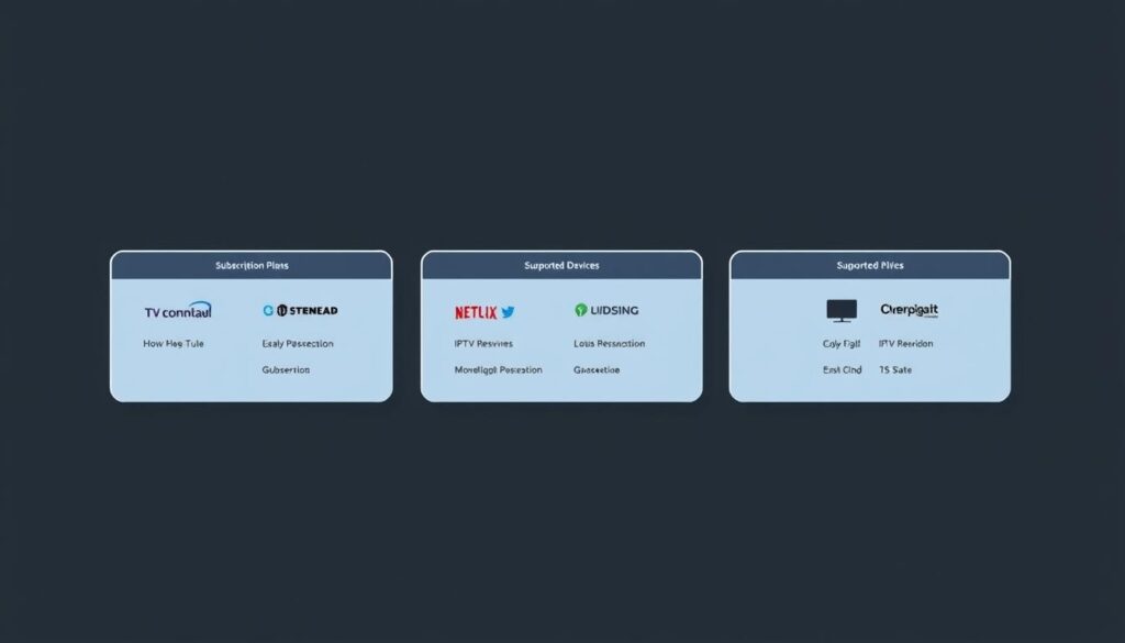 IPTV Streaming Providers Comparison