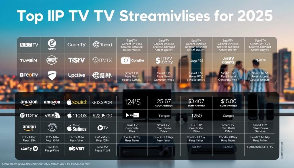 IPTV Streaming Providers Comparison