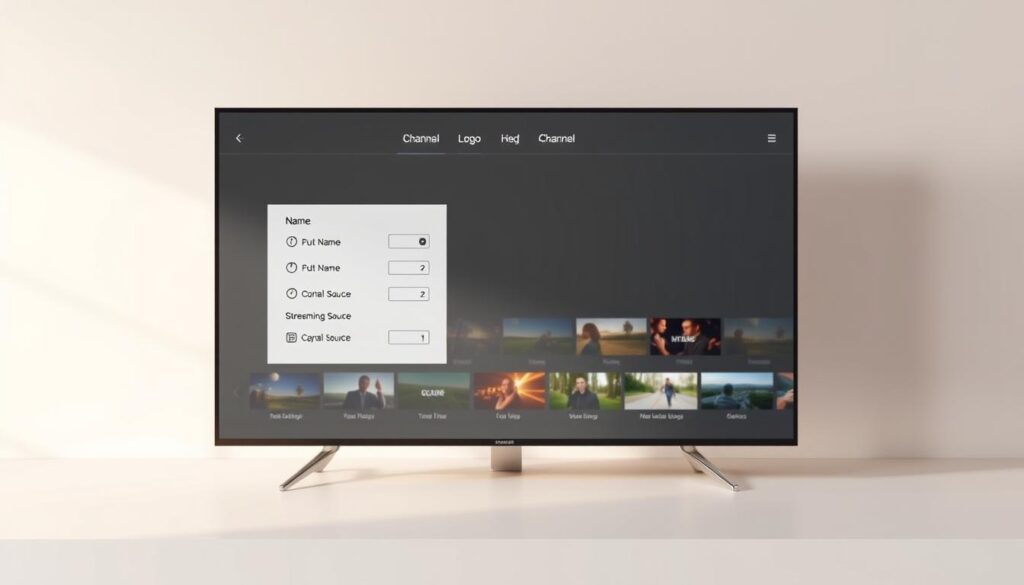 IPTV channel editor