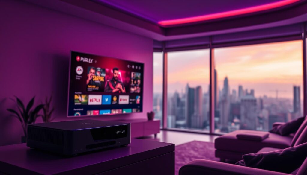 Purple IPTV Streaming Experience