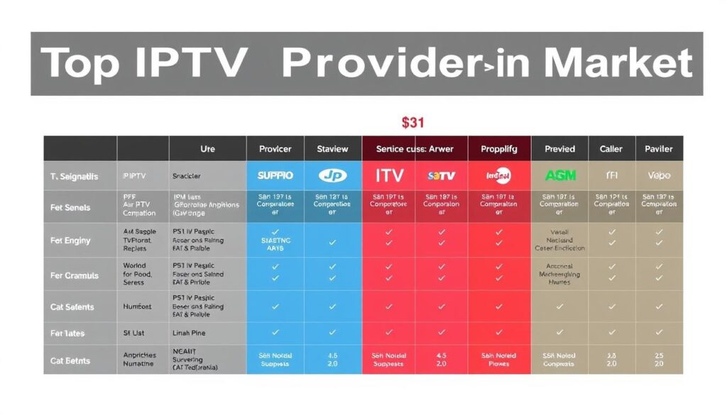 Top IPTV Providers Comparison