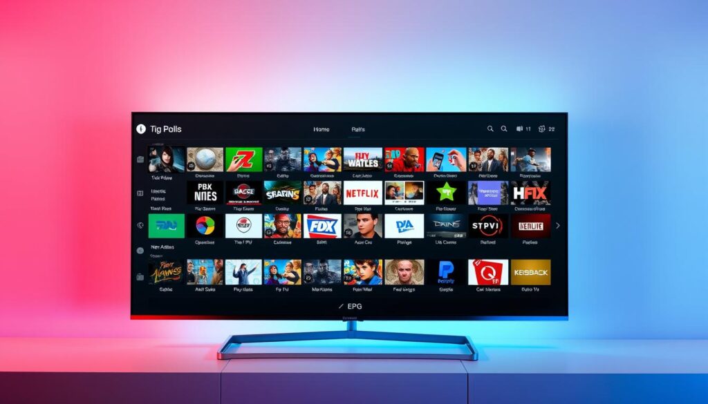 Electronic Program Guide for IPTV Streaming