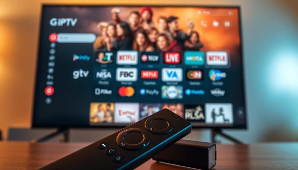 G-IPTV Streaming Interface for Firestick