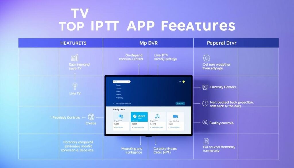 IPTV App Features Comparison