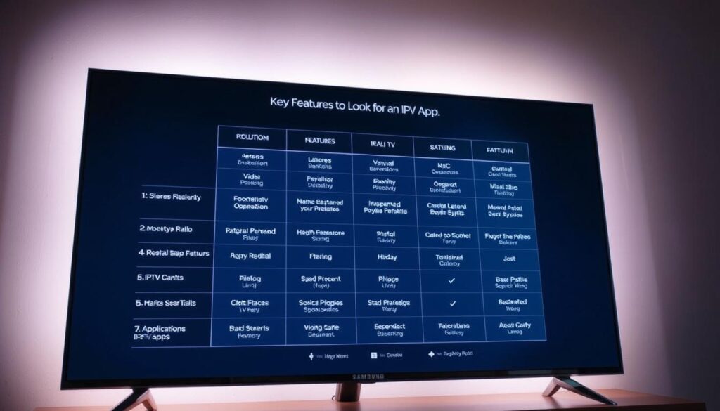 IPTV App Features Comparison
