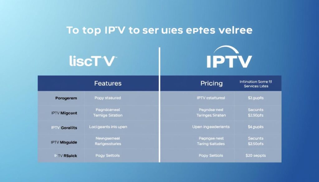 IPTV Providers Comparison