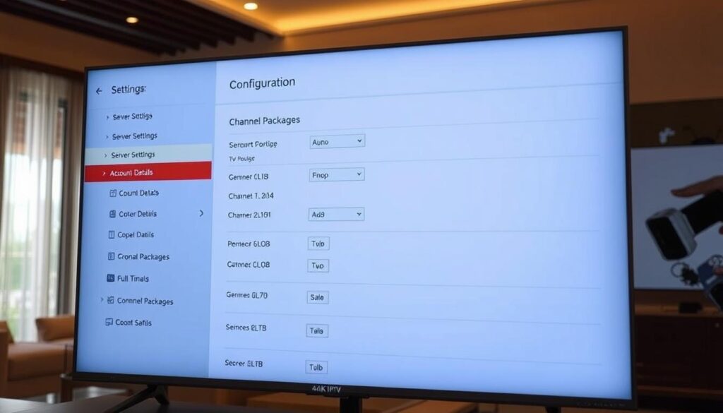 IPTV Service Configuration