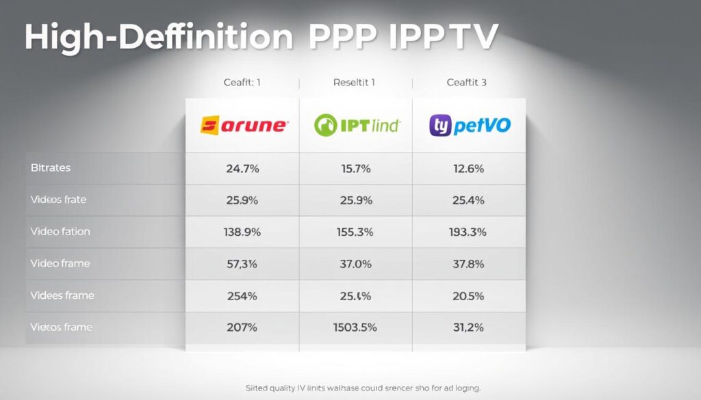 Iflex IPTV Streaming Quality Comparison
