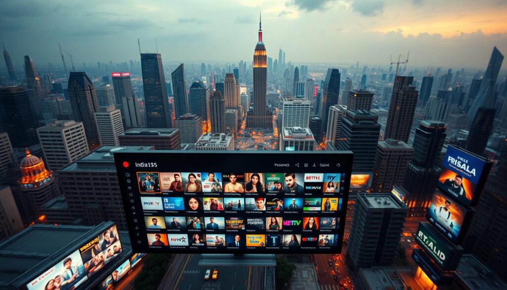 Indian IPTV Streaming Platform