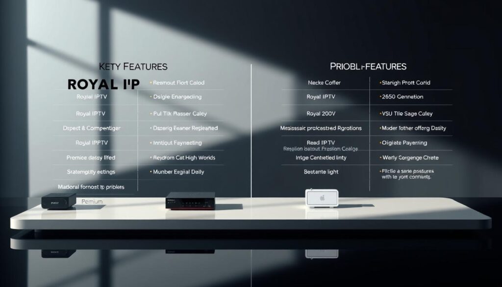 Royal IPTV Features Comparison