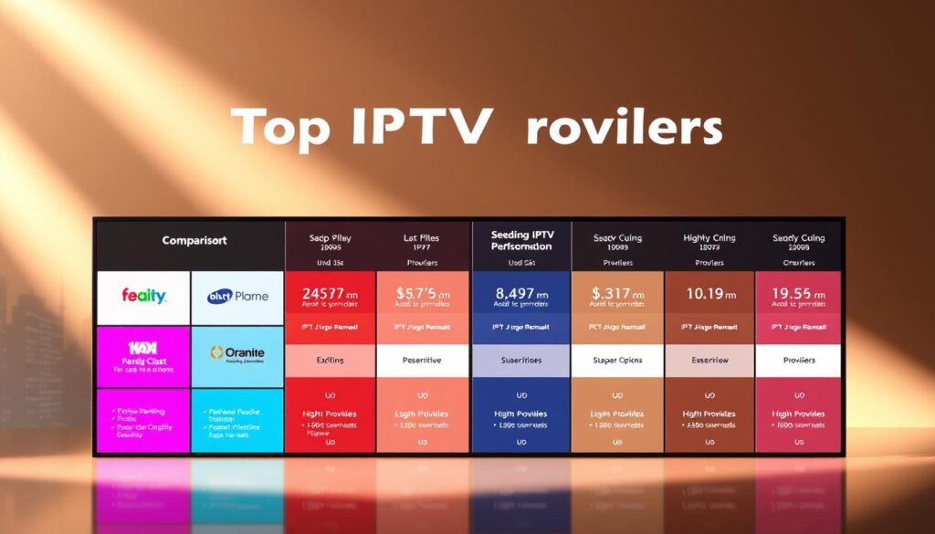 Top IPTV Providers Comparison