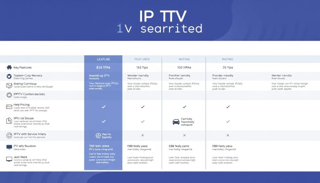 Top IPTV Providers Comparison