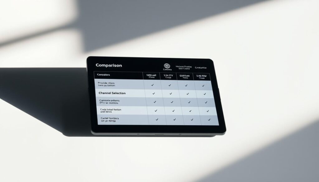 Top IPTV Providers Comparison