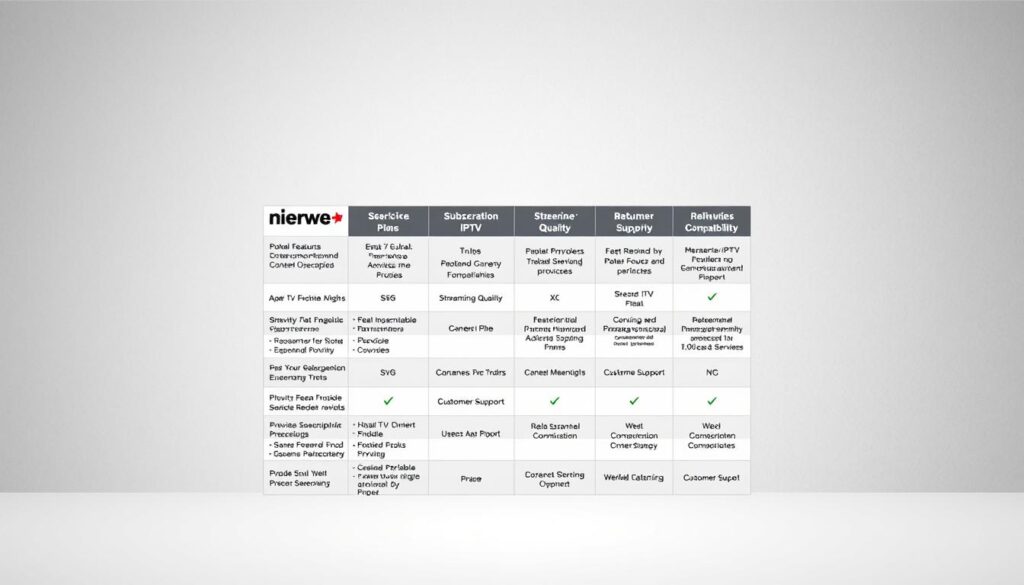 Top IPTV Service Providers Comparison