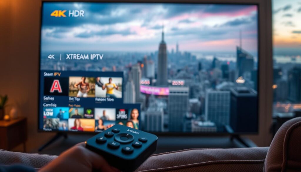 Xtream IPTV Streaming Experience