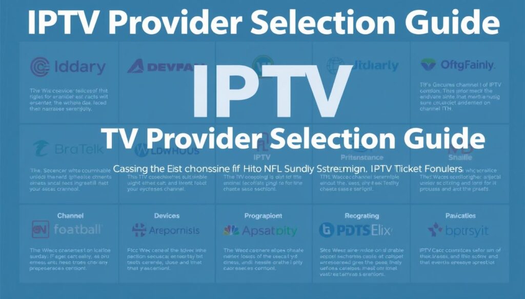 IPTV Provider Selection Guide