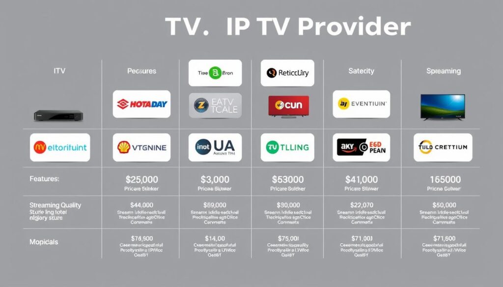 IPTV Providers Comparison