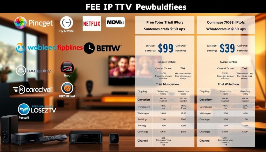 IPTV Providers Free Trial Comparison