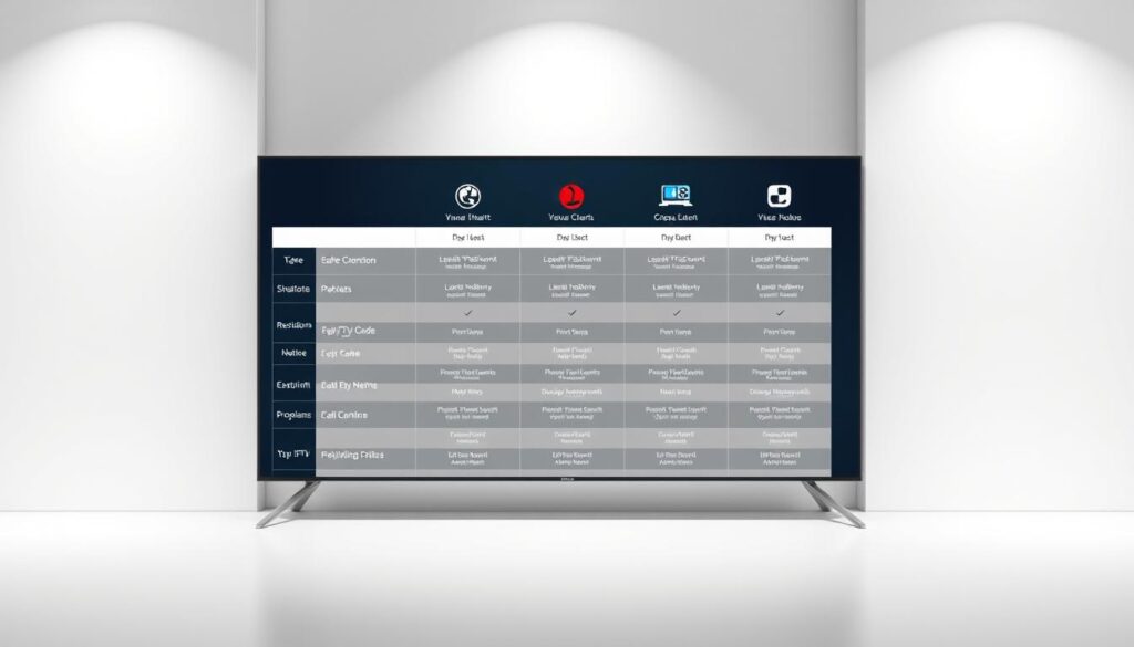 IPTV Service Features Comparison