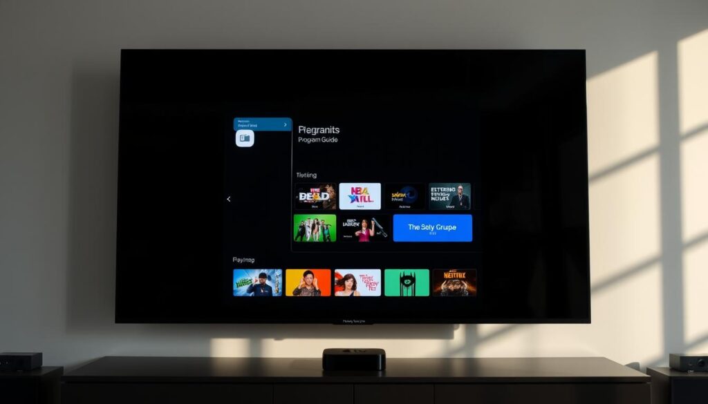 Electronic Program Guide on Apple TV