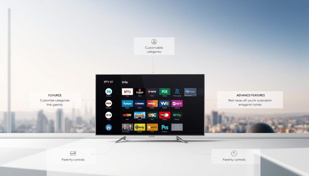 IPTV Channels List Features