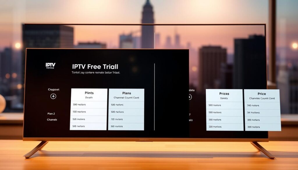 IPTV Free Trial Comparison
